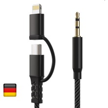 Asitan Aux Kablo Mfi Sertifikalı Lightning 3 5 mm Aux Kablosu 14 13 12 11 Pro Max Xs Xr x 8 7 6 iPad Ipod