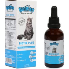 Asitan Biotin Plus Kediler Için Tüy Sağlığı Multivitamin Damlası 50 ml