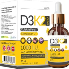 Asitan D3K2 7x Oil Liquid Supplement Drops (600 Drops) 30 ml