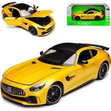 Asitan Welly Mercedes-B Amg Gt R Coupe Sarı 2014 Yılından Itibaren 1/24 Model Araba