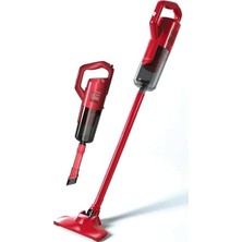 Asitan Kiwi KVC-4109 2'si 1 Arada El Tipi ve Dikey Elektrikli Süpürge Kırmızı