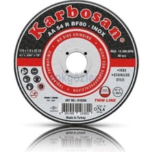 Asitan 115X1 Inox Paslanmaz 25'li Kesme Taşı