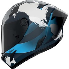 Asitan X-804 Rs Ultra Carbon Kapalı Motosiklet Kaskı-Checa 30TH Anniversary Special Edition 355-L