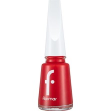 Asitan Flormar Parlak Oje (Kırmızı) - Nail Enamel - 380 Pomegranate Flower - 8682536035958