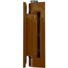 Asitan Plastik Pencere ve Kapılar Için Metal Menteşe 75MM Kısa Tip Kahverengi