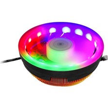Asitan Işıklı F1813C Intel 1366/115X-AMD Am2/am2+/am3/am4 Cpu Fanı Intel ve Amd Uyumlu Cpu Işlemci So