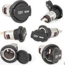 Asitan Yeo Çakmak Soketi Kapaklı 12V 180W