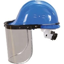 Asitan Vidalı Baret + Şeffaf Siperlik