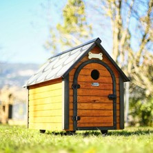 Asitan Ahşap Köpek Kulübesi