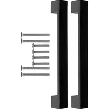 Asitan Dolabı Kapakları ve Çekmeceler Için Kalın Metal Kulp Paslanmaz Mobilya Dolap Kulbu 160MM Mat Si