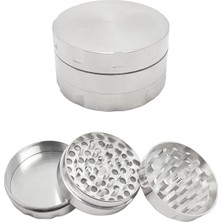 Asitan Silver 55 Mm. Tütün Baharat Herbal Öğütücüsü Parçalayıcı RB88SLV