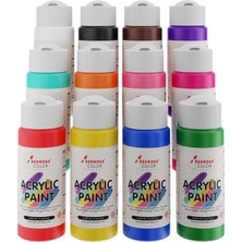 Asitan Tüm Renkler Akrilik Boya 12'li Set 12X60 ml
