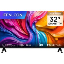 Asitan Iffalcon 32S55 32 Inç Smart Tv 2k Fhd Hdr 10 Gaming Android Tv, Dolby Audio, Oyun Modu, Ince Tasa