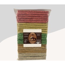 Asitan Premium 5 Renkli Munchy Çubuk 7-8gr Kalın 100LÜ Köpek Ödülü