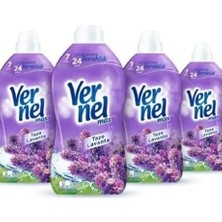 Asitan Vernel Max Konsantre Çamaşır Yumuşatıcısı 4 x 1440ML (240 Yıkama) Taze Lavanta