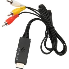 Asitan 4875 HDMI To Rca Av 4K30Hz Çevirici Dönüştürücü Adaptör