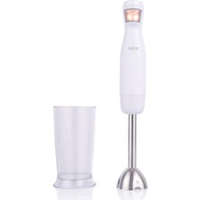 Asitan Lura El Blender Seti, 1200W Güçlü Motor, 700ML Ölçü Kabı, Paslanmaz Çelik Bıçaklı, 3 Yıl