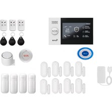 Asitan Ev ve Iş Yeri Akıllı Güvenlik Alarm Sistemleri(Sim Kart/google Asistan/amazon Alexa/tuya Smart)