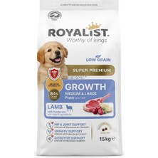 Asitan Super Premium Growth Kuzu Etli Orta ve Büyük Irk Yavru Köpek Maması 15 kg