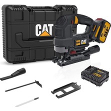 Asitan Cat DX51 18VOLT/4.0AH Li-Ion Tek Akülü Profesyonel Kömürsüz Dekupaj Testere