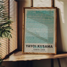 Asitan Yayoi Kusama Çerçevesiz Poster, Modern Dekoratif Çerçevesiz Poster, Tablo, Yayoikusama-3, 30 x 4