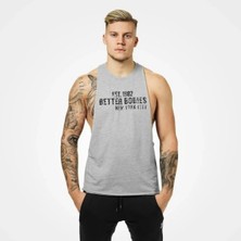 Better Bodies Graphic Logo Sleeveless - Greymelange