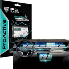 Asitan Togg T10F 12.3" Gösterge, 29" Bilgi Eğlence (Tek Parça) + 8" Kumanda Ekranı Için 9h Nano Ipg Pr