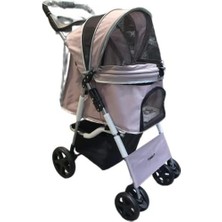 Asitan Tommy Evcil Hayvan Arabası 78X46X99,5 cm Pembe Max 15 kg