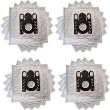 Asitan 4xkangru Bez KD040 Arçelik ile Uyumlu S 6800 Süpürge Toz Torbası 30 Adet Bez