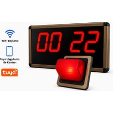 Asitan Wifi Kontrollü Akıllı Göstergeli Acil Çağrı Sistemi - Tuya ve Sesli Asistan Uyumlu (Tuya, Ale