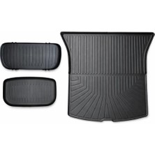 Asitan T Parts Tesla Model Y 2025+ Juniper Aksesuarları - Arka Koltuk Koruyucu, 3D Havuzlu Paspas Veya Bag