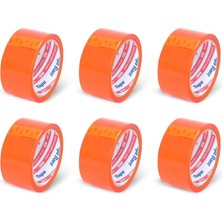Asitan 45 mm x 40 mt Turuncu Koli Bandı 6 Adet