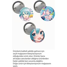Asitan Ms Major Selection Hatsune Miku Anime Buton Rozet 3 Adet 37MM
