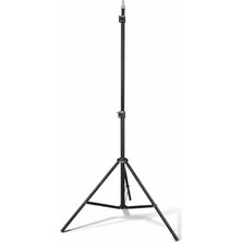 Asitan 210 cm Metal Tripod Standı – Ayarlanabilir Profesyonel Işık Standı, Telefon Kamera ve Ring Lig