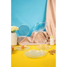 Asitan Fecra Loren 7 Parça Pasta ve Sunum Seti Natürel