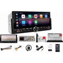 Asitan Edison ED-680CA 6.86 Android Multimedya | Kablosuz Apple Carplay & Android Auto | IPS Dokunmatik Ekr