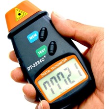 Asitan Tls Robotik DT-2234C Dijital Lazermetre Rpm Takometre Hız Göstergeli Devir Ölçer