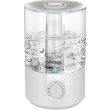 Asitan 3l Ultrasonik Hava Nemlendirici – Sessiz Cool Mist Buhar Makinesi, 30 Saat Çalışma, LED Işıkl