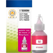 Asitan Brother Uyumlu BT5000 Muadil Mürekkep, Kırmızı (Magenta), 50ML, DCP-T300/T500W/T510W/T520W/T720D