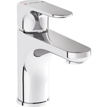 Asitan Root Round A42705 Lavabo Bataryası, Krom