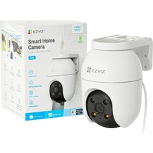 Asitan Dış Mekan Wifi Gözetim Kamerası, 360°, 1080P Ip Güvenlik Kamerası, Renkli Gece Görüşü, Ki
