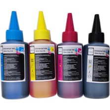 Asitan Epson ile Uyumlu L355 Mürekkep 4 Renk Takım Muadil 100ML