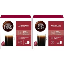 Asitan Nescafe Dolce Gusto Americano 16 Kapsül 136 gr (2 Paketi)