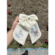 Asitan El Yapımı Nakışlı Isme Özel Lohusa Tokası Baby Shower / Makine Nakışlı, Kişiselleştiril