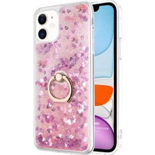 Asitan Için Kılıf Glitter Holder Mor 11S ile Uyumlu Kılıf - Mor