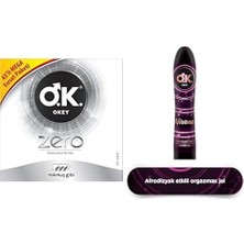 Asitan Okey Zero 45'li Prezervatif ve Okey Nirvana Uyarıcı Jel 100 ml
