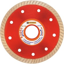 Asitan Turbo Elmas Daire Testere, Fayans, Seramik, Granit, Mermer Kesim Için, 115 mm Boy, 22.2 mm Delik,