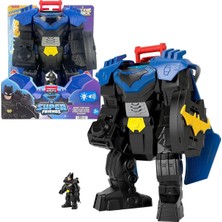 Asitan Fisher-Price Işıklı, Sesli ve Hareketli Imaginext Dc Super Friends Batman Uçuş Aracı, 7,5 Cm'l