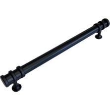 Asitan Dsyapıaksesuar Detay Krom Boru Dolap Kulpu Mobilya Kulpu 160MM(SİYAH 160MM)