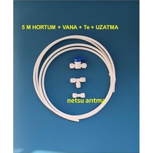 Asitan Su Arıtma Hortumu 5 Metre Hortum,ara Vana,te,uzatma